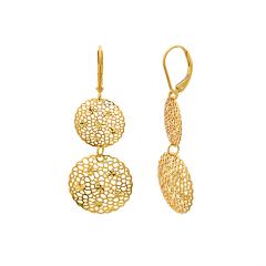 Pozlaćene srebrne naušnice